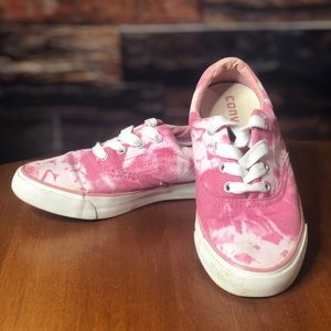 Pink Tie-Dye Converse- CUTE LIKE NEW